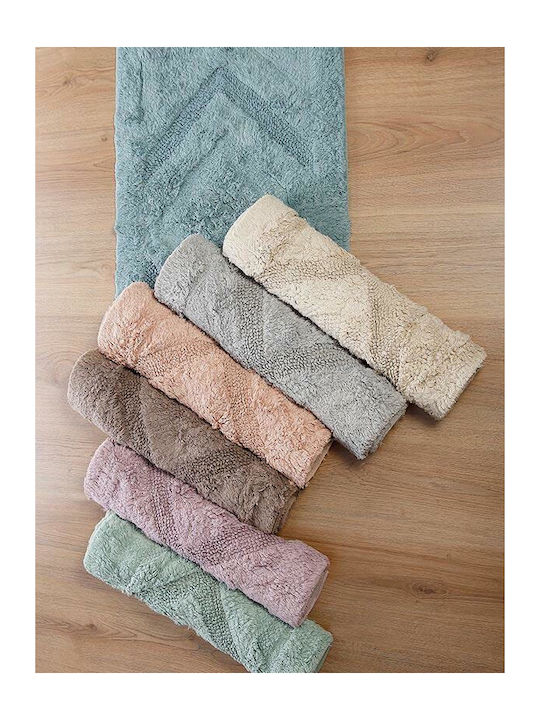 Sunshine Bath Mat Cotton 101-11 101-11-beige Beige 60x90cm