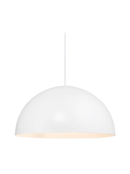 Nordlux Ellen Pendant Light Single-Light Bell for Socket E27 White