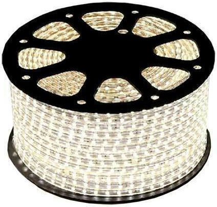 Universe Αδιάβροχη Ταινία LED 220V Φυσικό Λευκό Φως 1m Τύπου SMD5050