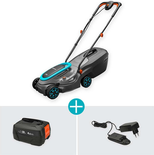 Gardena PowerMax 32/18V P4A Rasenmäher Batteriebetrieb 18V