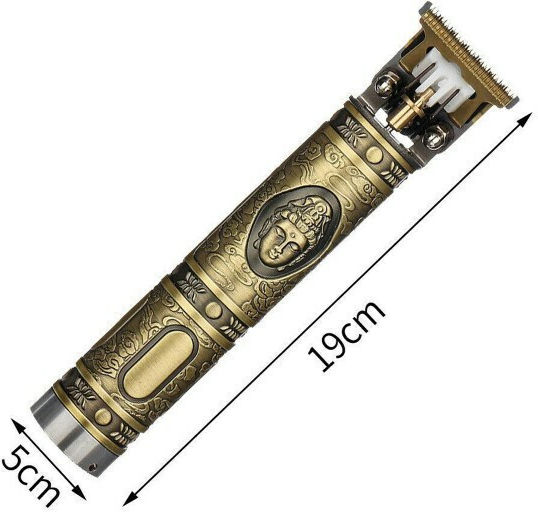 Kemei Professional Rechargeable Hair Clipper Gold KM-1974A
