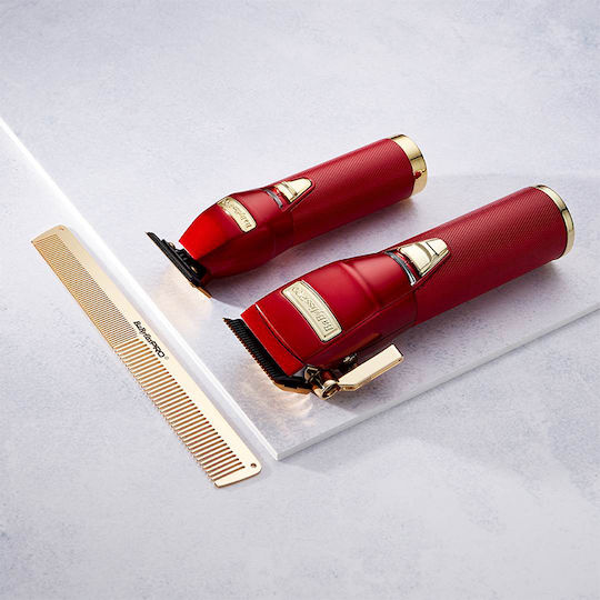 Babyliss Pro 4rtists FX Επαγγελματική Επαναφορτιζόμενη Κουρευτική Μηχανή Κόκκινη FX8700RE