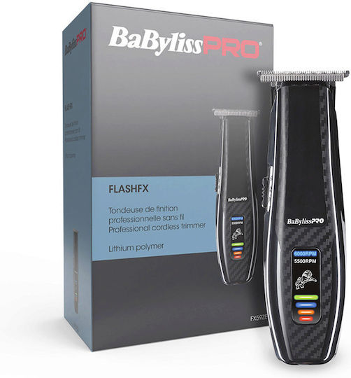 Babyliss Pro FlashFX Professional Rechargeable Hair Clipper Black FX59ZE