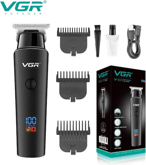 VGR Rechargeable Hair Clipper Black V-937