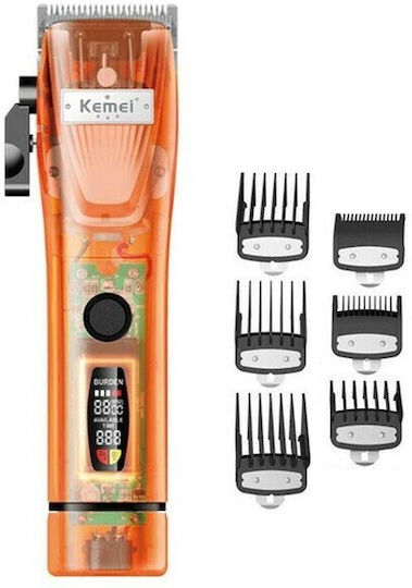 Kemei Машинка за Подстригване Оранжев KM-TM2860-PG