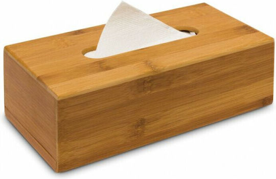 Relaxdays Θήκη για Χαρτομάντηλα Ξύλινη Καφέ 24x12x7.5cm 10019141