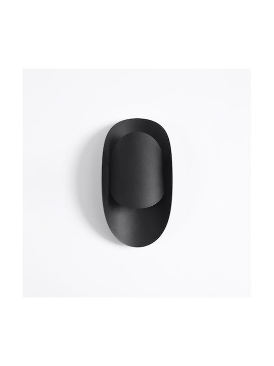 Sollux Tear Lumină De perete Negru 10x15x14.5cm