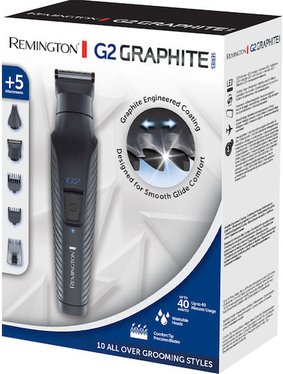Remington Graphite Series G2 Машинка за Подстригване Черна PG2000