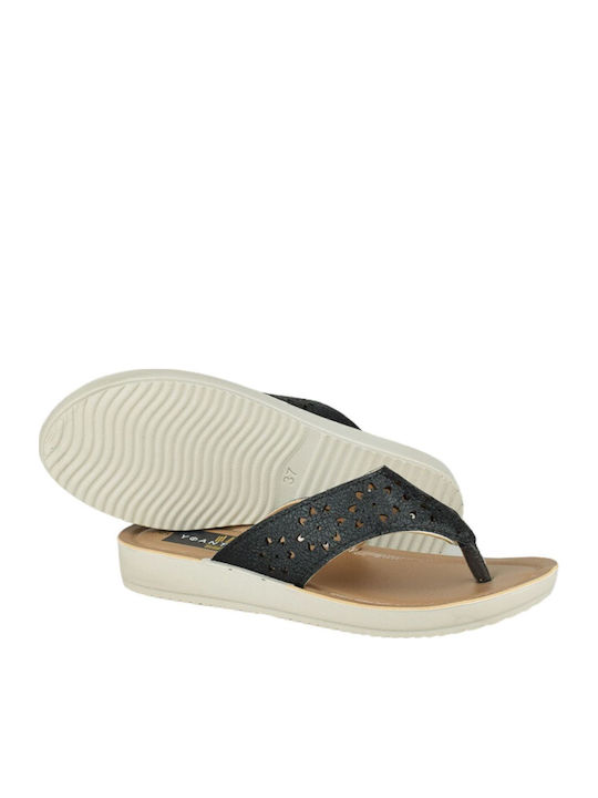 Women's Flat Sandals Black