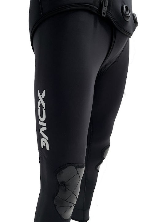 XDive Delta Ganzkörperanzug Tauchen Schwarz 7mm