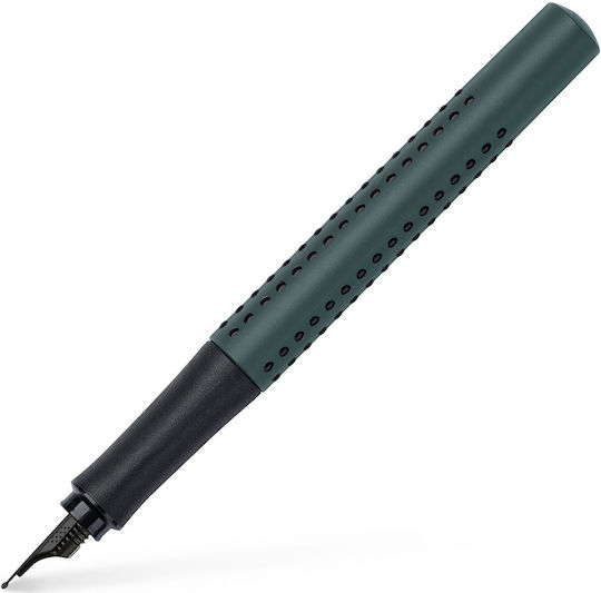 Faber-Castell Grip 2011 Writing Pen Medium Green made of Steel Green Mistletoe