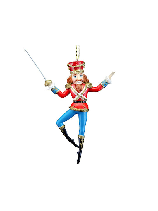 Gisela Graham Christmas Plastic Nutcracker Ornament Multicolour