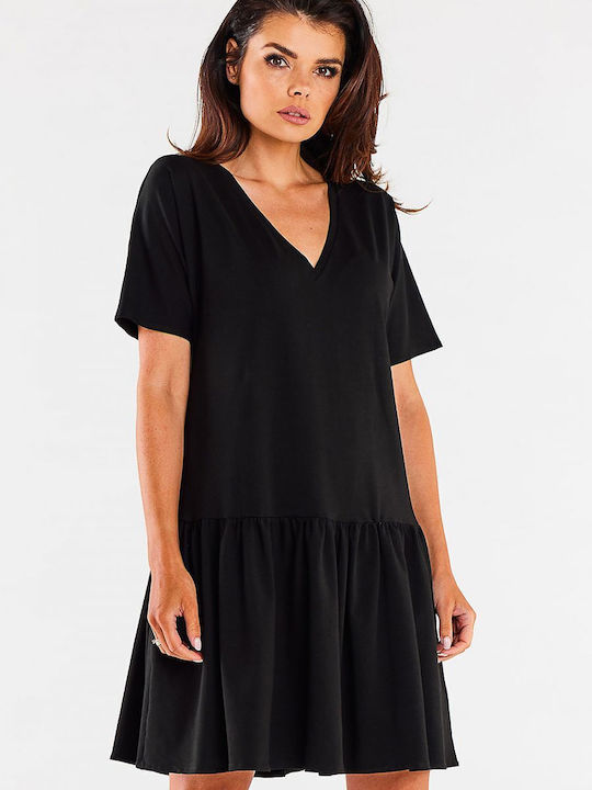 Infinite You Summer Mini Dress Black