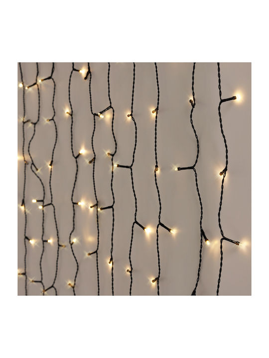 400 Lichterketten LED 3m. x 100cm Weiße Typ Vorhang 1Stück