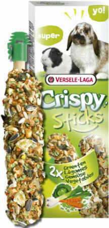 Versele Laga Crispy Sticks Treat with Vegetables for Guinea Pig and Rabbit 110gr