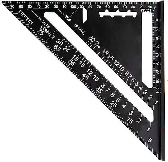 Pasco Pasco Digitales Winkelmesser Für Zimmerleute Aluminium Mit Rabbet Länge 30cm