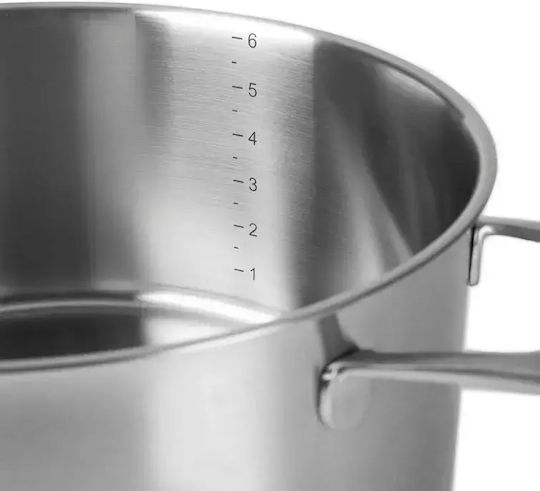 Lacor Foodie Inoxidabilă Aparat de gătit sub presiune Cu Capacitatea 10lt cu Diametru 28cm.