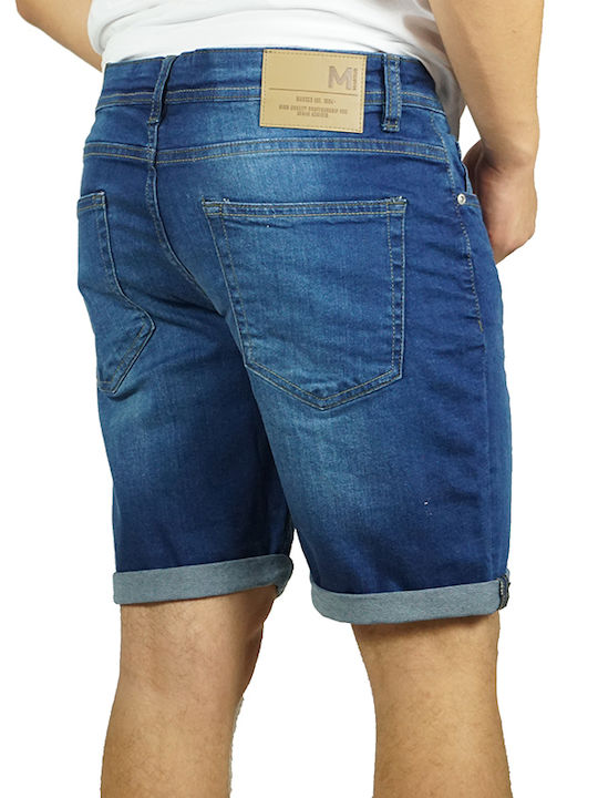 Marcus "LESLI Men's Shorts Jeans Blue