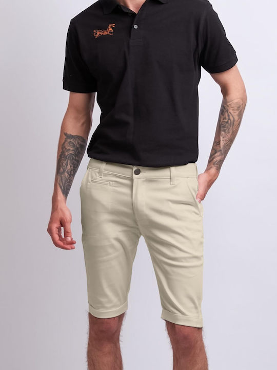 strongAnt Men's Shorts Chino Beige