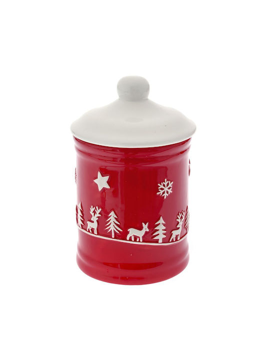 Iliadis Christmas Ceramic Cookie Jar Ornament L17xW11xD11cm