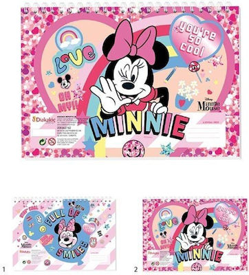 Διακάκης Drawing Pad MINNIE A4 21x29.7cm 30 Sheets