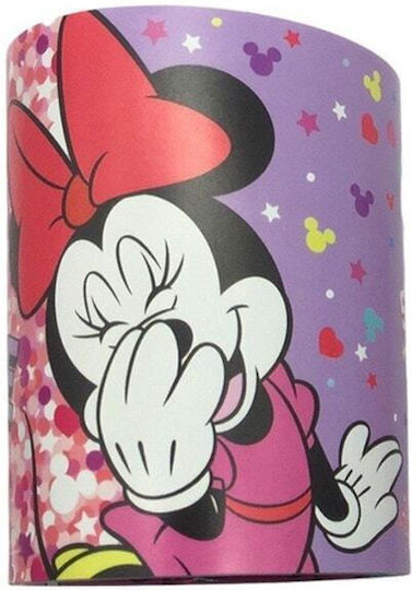 Gim Minnie Παιδικό Σετ Γραφικής Ύλης με Μολύβι, Ξύστρα, Γόμα, Σημειωματάριο, Χάρακα και Μολυβοθήκη 7τμχ