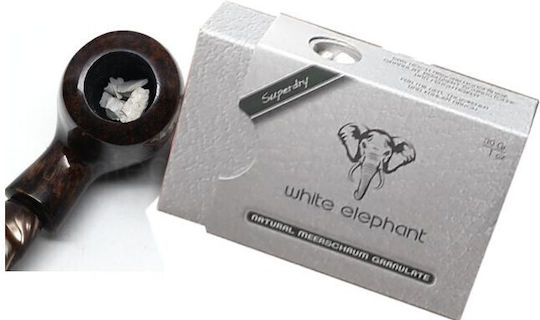 White Elephant Meerscaum Natur Filter Filtre pentru țevi