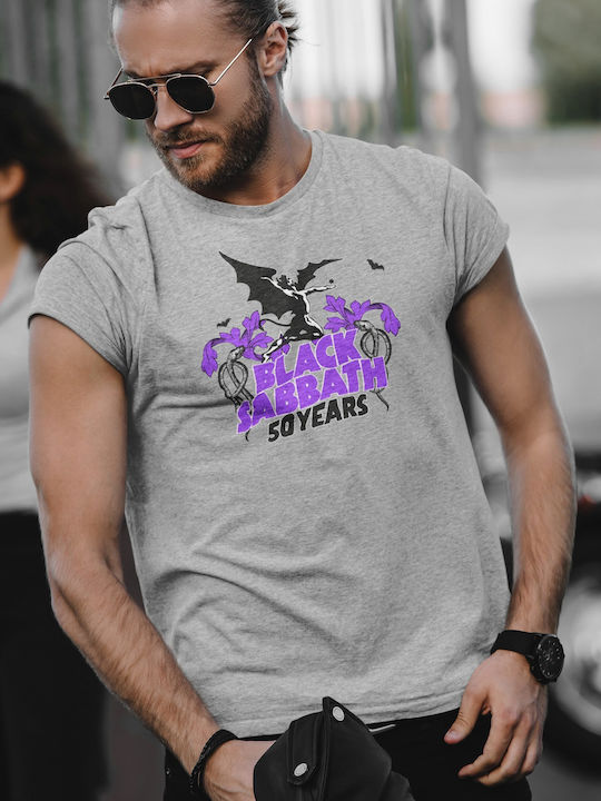 Softworld Sabbath 50 Years T-shirt Black bs50y1-090623 Softworld Sabbath 50 Years T-shirt Black bs50y1-090623
