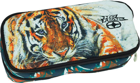 Back Me Up Asia Tiger Federmäppchen Zylinderförmig Mehrfarbig