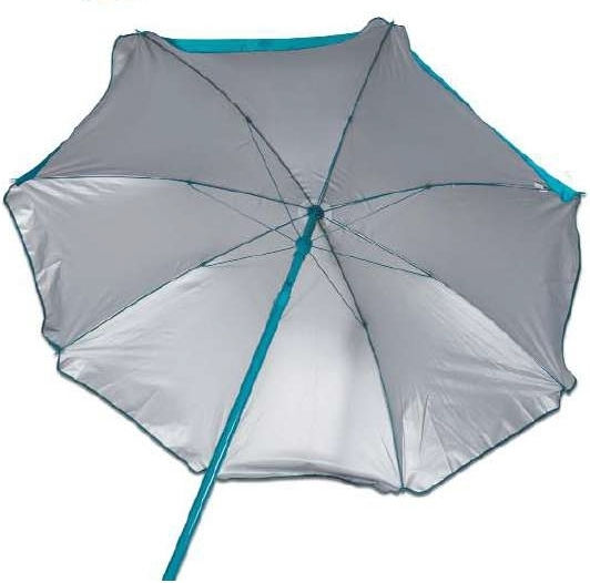 THerianos Beach Umbrella Diameter 2m Blue