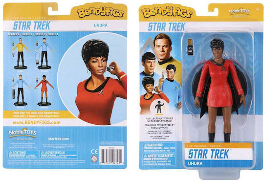 The Noble Collection Star Trek Uhura Bendyfigs Action Figure 19cm