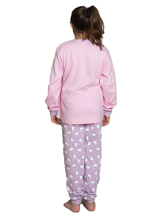 Nina Club Kids' Pajamas Winter Pink