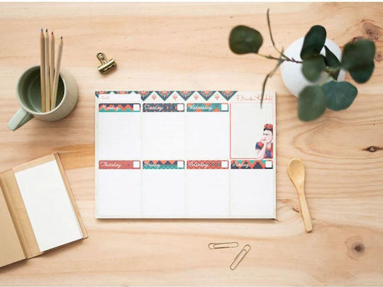 Grupo Erik Frida Kahlo Weekly Planner 21x29cm