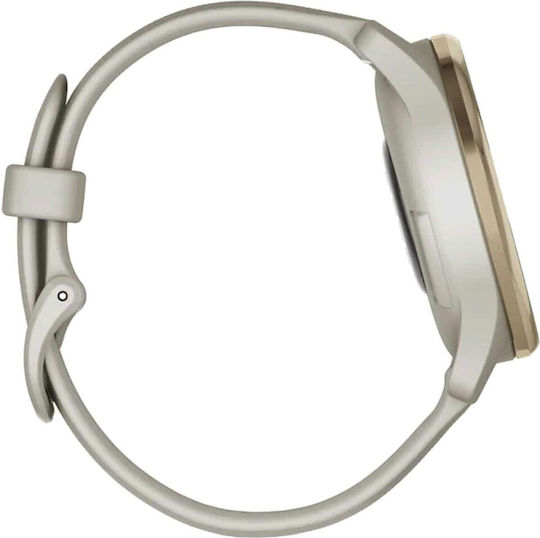 Garmin vívomove Trend Неръждаема стомана 40мм Смартчасовник с Пулсомер (Cream Gold)