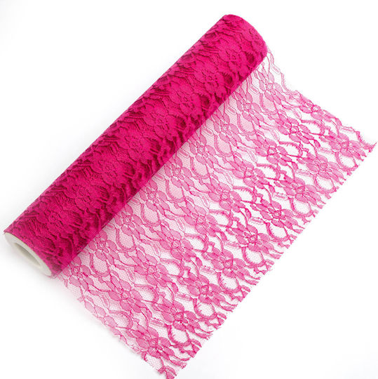 Kappa Decor Spitze Band Monochrom Rot 18.2meters