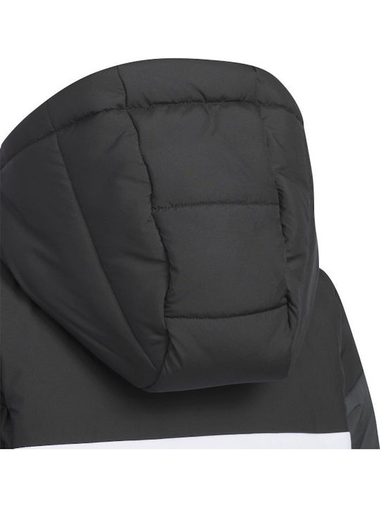 Kids' Sports Jacket Short with Hood Black