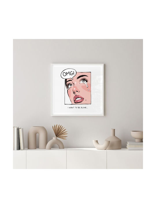 Walls Poster 70x70cm