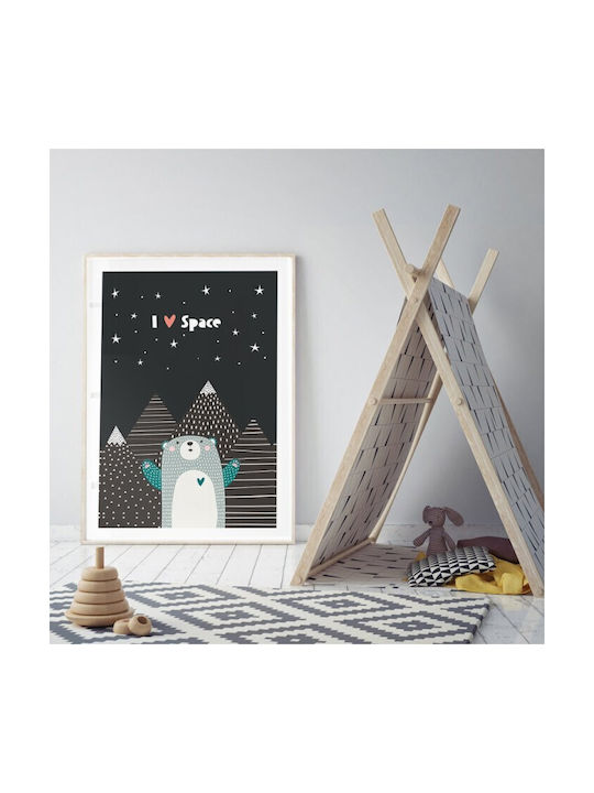 Walls Bear Poster in the Mountains