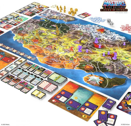 Настолна игра Masters of The Universe: Fields of Eternia за 1-6 играчи 12+ години (EN) Archon Studio