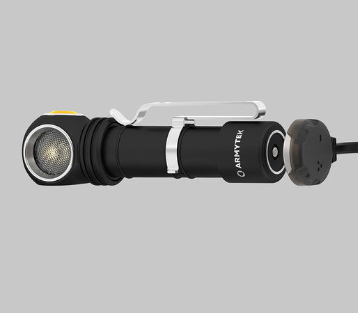 Armytek Wiederaufladbar Taschenlampe LED IP68 mit maximaler Helligkeit 1120lm