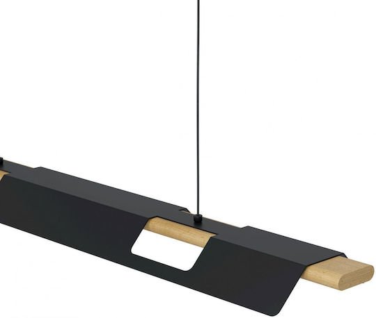 Eglo Ermua Висящо Осветително Тяло Черен Rail 100x110см.