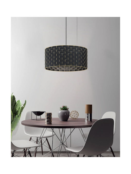 Eglo Marasales Pendant Light Black with Socket E27 55x110cm