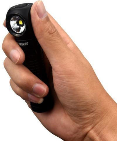 Speras Rechargeable Flashlight LED IP68 with Maximum Brightness 1320lm SP-M2R