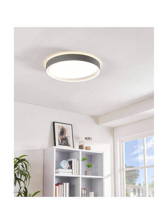 Eglo Laurito Modern Metall Deckenleuchte mit Integrierter LED 49Stück Gray