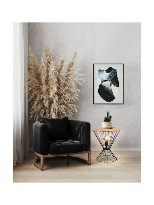 Eglo Desierto Vintage Floor Lamp H54cm. Black Eglo Desierto Vintage Floor Lamp H54cm. Black