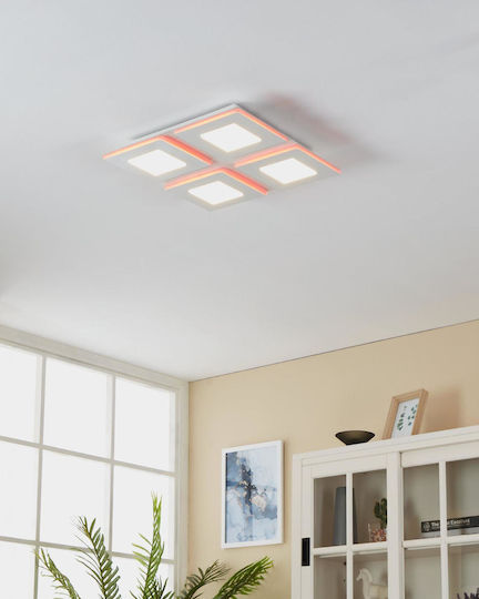 Eglo Padrogiano-Z Recessed LED Panel 26.2W 45x45cm Eglo Padrogiano-Z Recessed LED Panel 26.2W 45x45cm