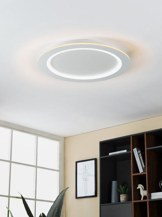 Eglo Padrogiano-Z Round Recessed LED Panel 35W with Warm to Cool White Light 59.5cm