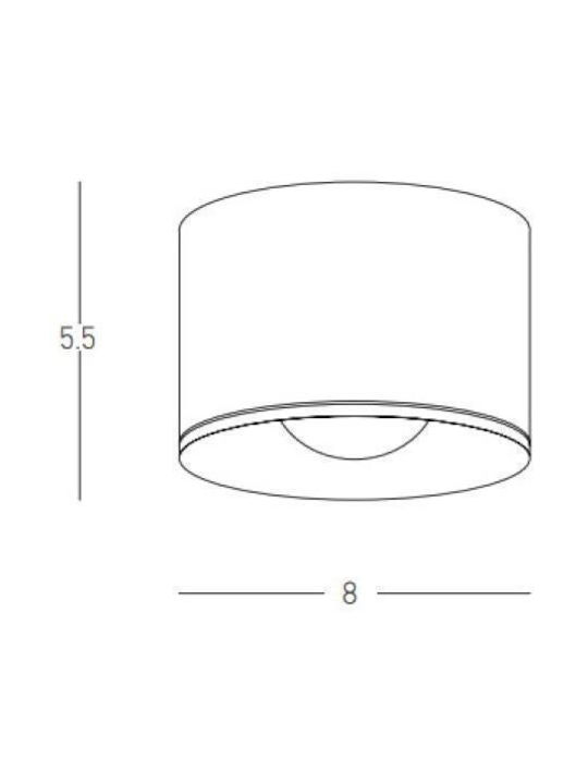 Zambelis Lights Spot Deckenleuchte für den Außenbereich mit integriertem LED in Schwarz Farbe S131 Zambelis Lights Spot Deckenleuchte für den Außenbereich mit integriertem LED in Schwarz Farbe S131