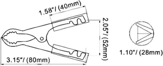 Crocodile Clip 01.113.0103