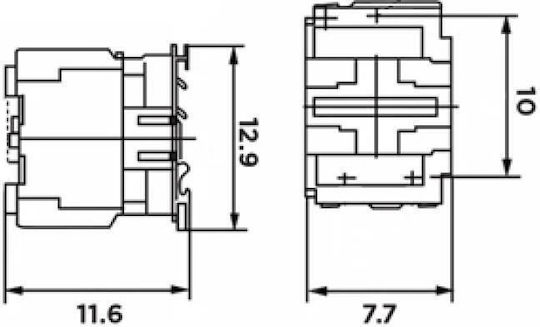 Maxge Phase 3-Pole Power Relay 690V